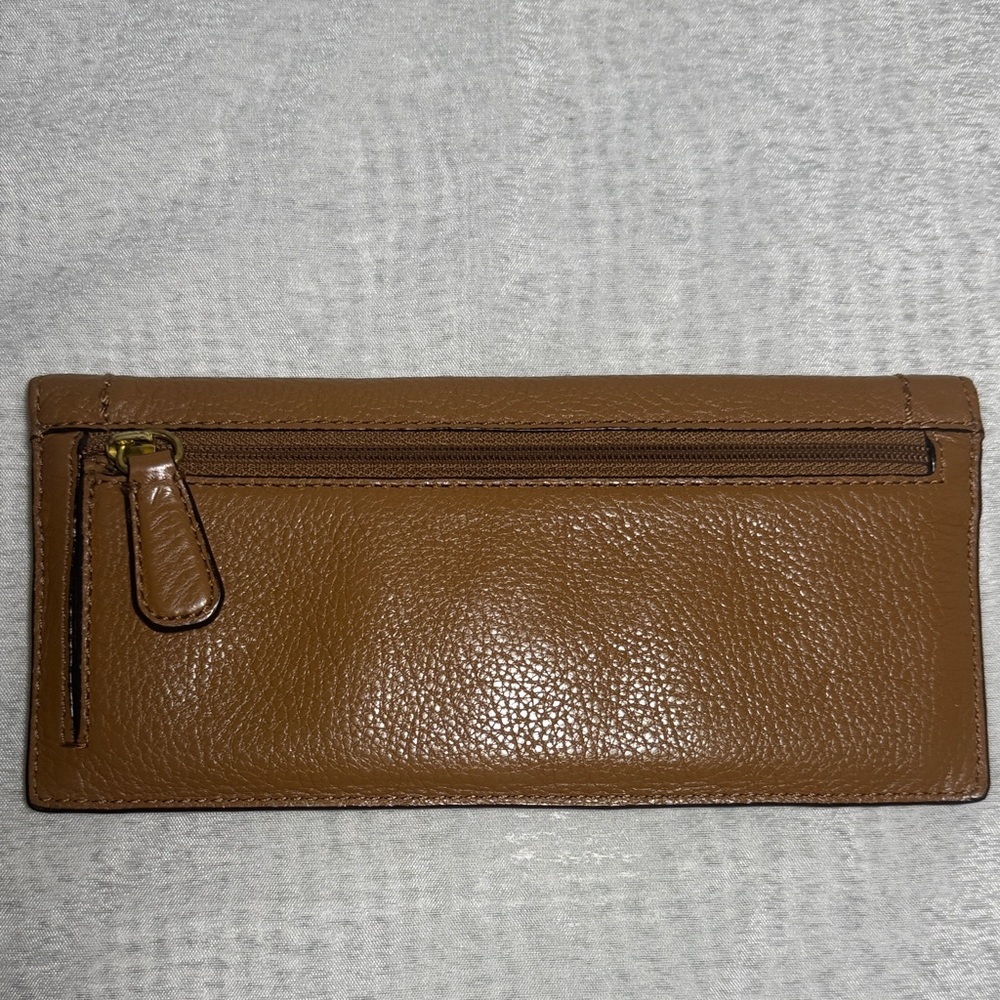 Coach Tan Leather Clutch - Picture 2 of 5